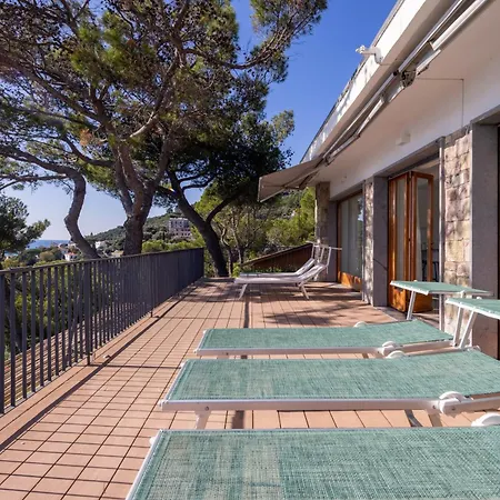 Exclusive Designer Facing Palmaria Island Spacious Scenic Terrace Bright Modern Interiors Fully Equipped Kitchen Air Conditioning Private Parking Up To 6 Guests