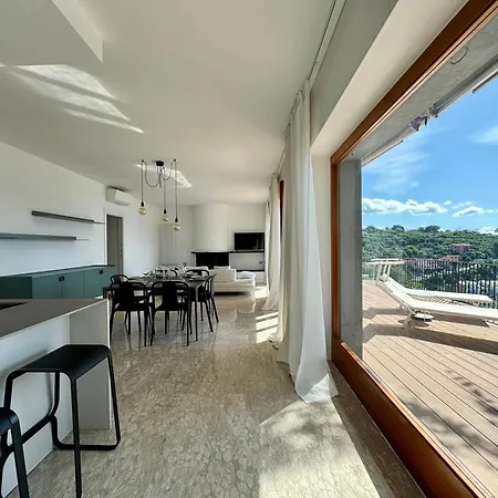 Exclusive Designer Facing Palmaria Island Spacious Scenic Terrace Bright Modern Interiors Fully Equipped Kitchen Air Conditioning Private Parking Up To 6 Guests *
