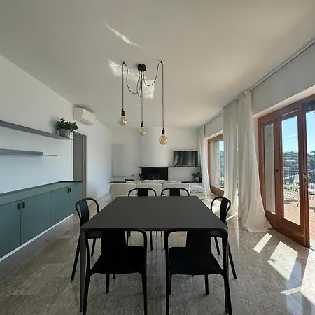 Elegant Modern And Bright Flat With Splendid Terrace Overlooking The Sea And Palmaria Island Modern Designer Interior Accommodates Up To Six People Apartment Porto Venere